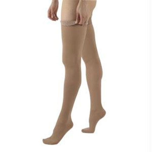 Sigvaris Thigh W/Grip,20-30,Med,Long,Womens Clsd Toe,Crispa