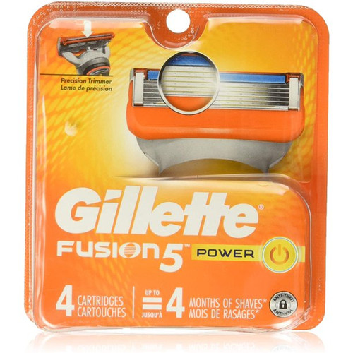 Gillette Fusion Razor Blades -  4/Pack