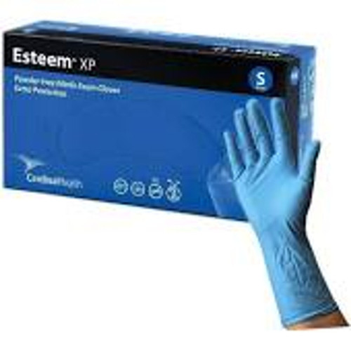 Esteem Extended Cuff Powder-free, Nitrile Exam Gloves, 12", Non-sterile, X-small Esteem Extended Cuff Powder-free, Nitrile Exam Gloves, 12", Non-sterile, X-small