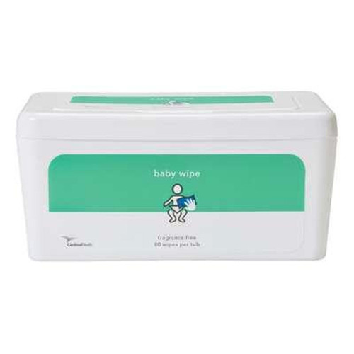 Baby Wipes, Fragrance Free (80 Per Tub)