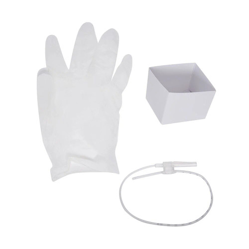 Airlife tri-flo cath-n-glove economy suction kits 10 fr with 1 powder-free vinyl glove

