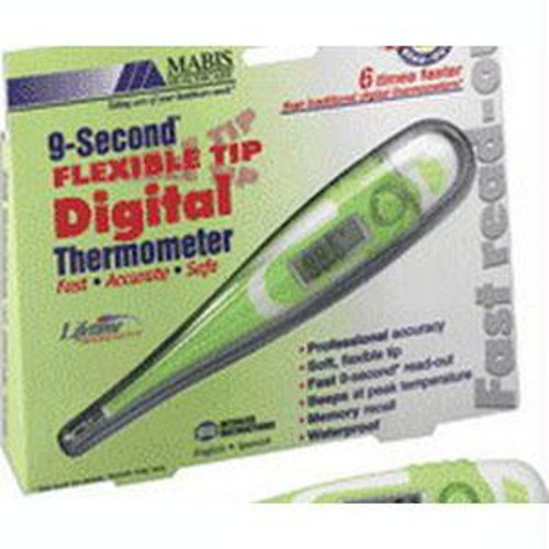 Digital Flexible Tip Thermometer,9 Sec Reading