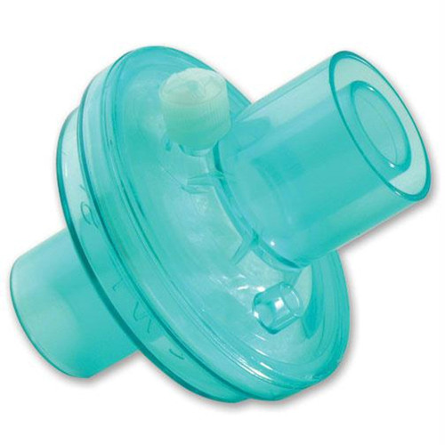 Mallinckrodt Medical Inc Barrierbac ÃƒÂ¢Ã¢â€šÂ¬Ã…â€œS" Filter, ISO 22M/15F-22F/15M Connection, Weight 19g, Dead space 35mL, Bacterial Filtration Efficiency 99-8/99%, Viral Filtration Efficiency 99-8/99%, Type of Filtration Electrostatic