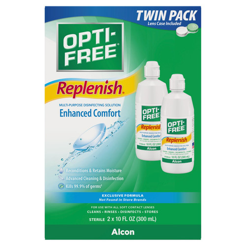 Alcon Opti Free Replenish 2 X 10 Oz. Twin Pack