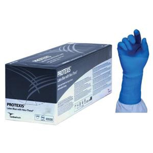 Cardinal Health ProtexisLatex Blue with Neu-TheraSurgical Glove, Powder-Free, Size 9, 11.6"