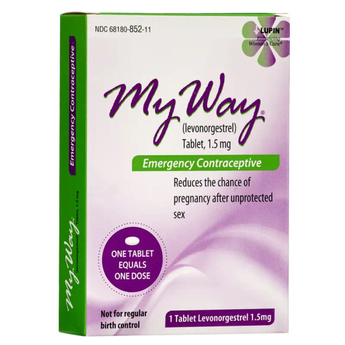My Way Levonorgestrel Contraceptive 1.5mg 1ct