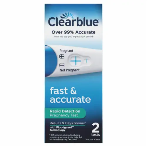 Clearblue Rapid Detection Pregnancy Test 2ct