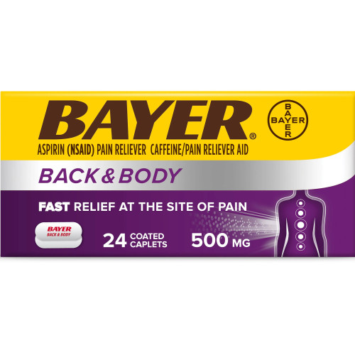Bayer Aspirin Back & Body Extra Strength 24ct