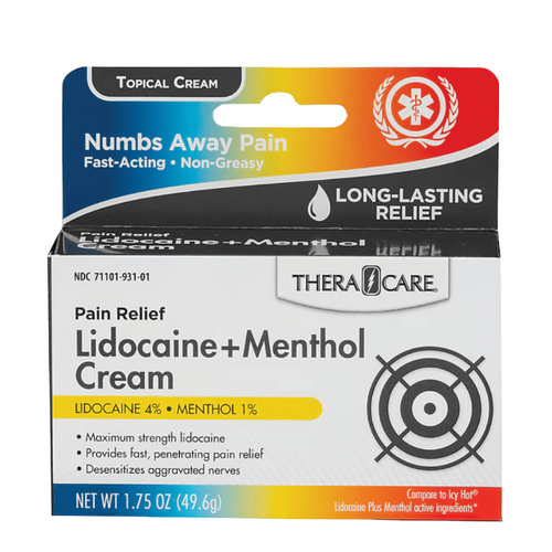 ThermaCare Non-Greasy Lidocaine Cream