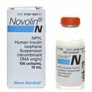  Novolin NPH vial 10ml (Reli-on) Short Dated EXP: 8/26-9/26