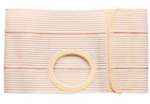 7" Right, Beige, Cool Comfort, Flat Panel Belt, Extra Large, 3-1/8" Opening Placed 1" From Bottom