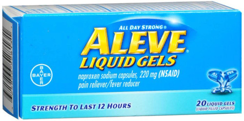 Aleve Liquid Gels 220mg 20ct