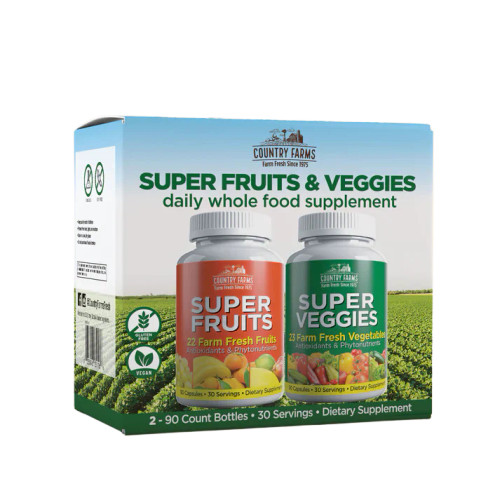 Country Farms Super Fruits & Veggies Capsules 90 each