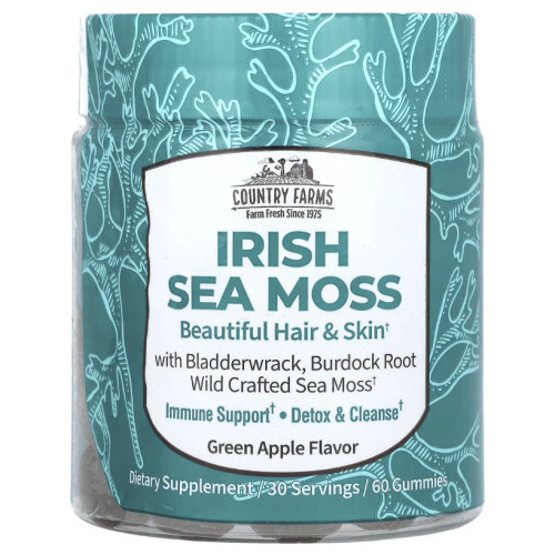 Country Farms Irish Sea Moss Capsules 90ct