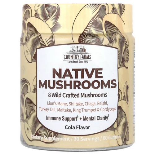 Country Farms Native Mushrooms - Cola Gummies 60ct