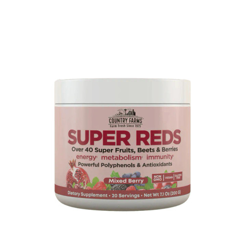 Country Farms Super Reds Powder Drink Mix 7.1oz