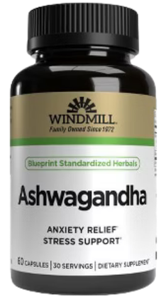 Windmill Ashwagandha Capsules 60ct