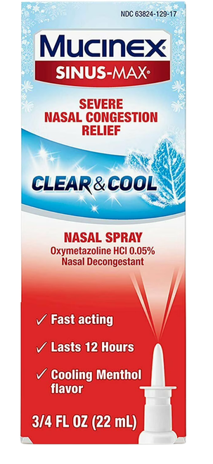Mucinex Sinus-Max Severe Nasal Congestion Relief Nasal Spray 0.75oz