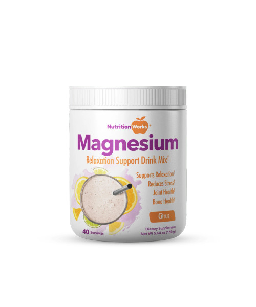 NutritionWorks Magnesium Drink Mix 5.6oz