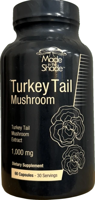 Made In The Shade Turkey Tail Mushroom Capsules 60ct