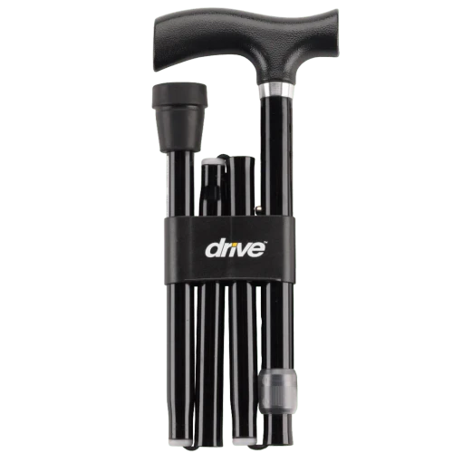 Aluminum Folding Canes, Height Adjustable
