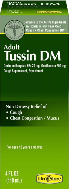 Lil Drug Liquid Adult Tussin DM 4 oz 