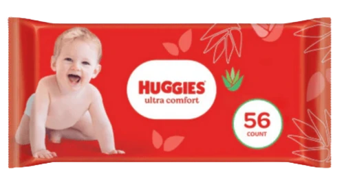 Huggies Ultra Comfort Baby Cleansing Wipes 56 ct