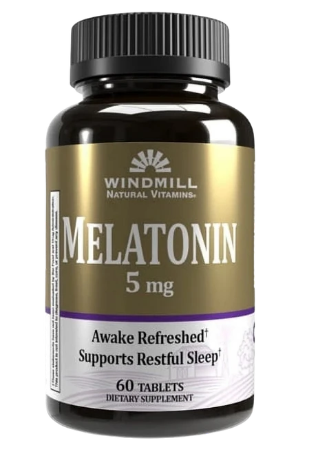 Windmill Melatonin 5 mg Tablets 60ct 