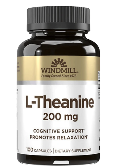 Windmill L-Theanine 200 mg Capsules 100ct
