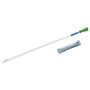 Gentlecath hydrophilic urinary catheter with water sachet, male, 18 french, 15.7" (400 mm) length