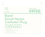  Nylon Catheter Plug, Small