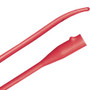 Red rubber all purpose latex catheter 18 fr 16" l, single-use, sterile, two eyes