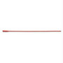 Smooth Tip Red Rubber Intermittent Catheter 12 Fr 16"