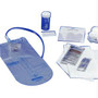 Curity Closed Urethral Catheter Tray with 14Fr Catheter and Accessories