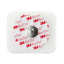3M Red Dot 4cm x 3-1/2cm Monitoring Electrode with Foam Tape and Sticky Gel, without Abrader, Adult