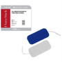 DJO Dura-Stick® Premium Self-Adhesive Electrode, Stainless Steel Mesh and Blue Gel, 1.5" x 3.5''