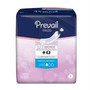 Prevail® Bladder Control Moderate Pad White, Latex Free 11"