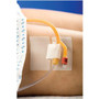 MC Johnson Co Inc Cath-Secure™ Multi Purpose Tube Holder, Large Lumen, Adhesive, Latex Free 2-3/4" Tab & 3" x 1-1/4" Base