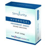 Safe n' Simple Simpurity Hydrogel Absorbent Wound Dressing Sheet, with Adhesive Border, 2" x 2"