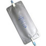 Urocare Products Inc Uro-Safe Disposable Vinyl Leg with Twist Drain Valve, Sterile, Latex Leg Straps 32 oz Large