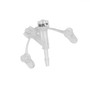 Mic Peg Replacement Feeding Adapter With Enfit Connectors 20 Fr