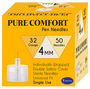 Homeaide Pure Comfort Pen Needles 32G 4mm 50ct