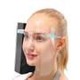 Faceshield with glasses