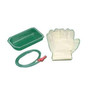 Medline Industries Suction Catheter Kit 8Fr with Contro-vac Valve, Pair of Vinyl Gloves, DeLee Tip, Sterile, Latex-free
