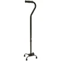 Probasics Quad Cane Large Base Black NCPCS E0105
