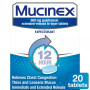 Mucinex Expectorant Tablet 20ct