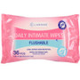 Clarisse Feminine Cleansing Cloth Wipes 36 Pack