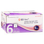 BD Veo Insulin Syringes W Ultra-Fine Needle 6mm 31g 15/64" 100/Box