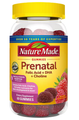 Nature Made Prenatal Gummies with DHA and Folic Acid 60ct (Mixed berry)