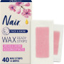 Nair - Hair Remover Face and Bikini Wax Ready Strips 40ct